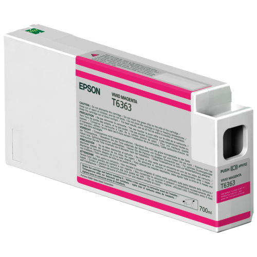 EPSON T6363 TANICA VIVID MAGENTA 700 ML EPSON ULTRACHROME HDR